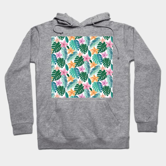 Tropical plants Hoodie by CalliLetters